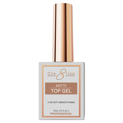 Cre8tion Gel 0.5oz - Matte Top Coat (Pk: 192 pcs/case)