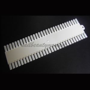 Cre8tion Finger Wheel 60 Tips Rectangular, NATURAL (Pk: 300 pcs/case)