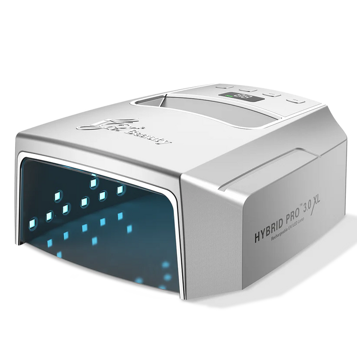 iGel Hybrid PRO Wireless UV/LED Lamp 3.0 XL, SILVER (Packing: 8pcs/case)