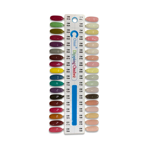 Chisel Sample Tips 36 Colors, #01 OV1115VD