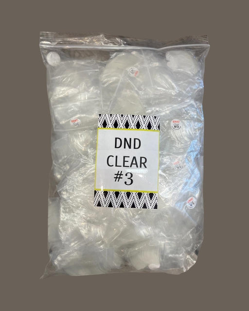 DND Clear Tips #03 (BIG BAG), 100 bags/pack, 98886 OK1110LK