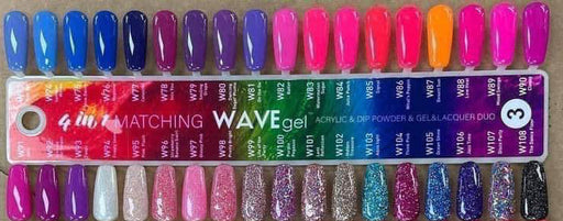 Wave Gel 4in1 Sample Tips, #03 (From 073 To 108)