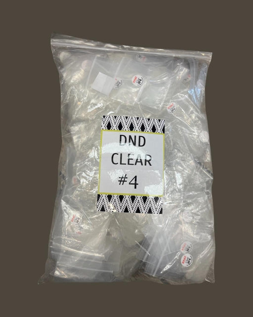 DND Clear Tips #04 (BIG BAG), 100 bags/pack, 98887  OK1110LK