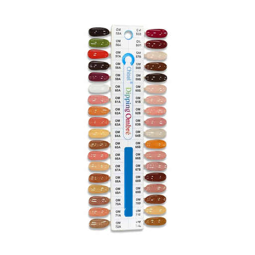 Chisel Sample Tips 36 Colors, #04 OV1115VD