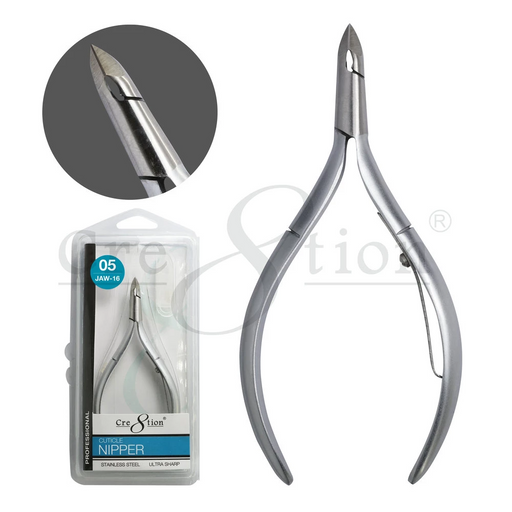 Cre8tion Stainless Steel Cuticle Nipper 05, Size 12, 16239 OK0820LK