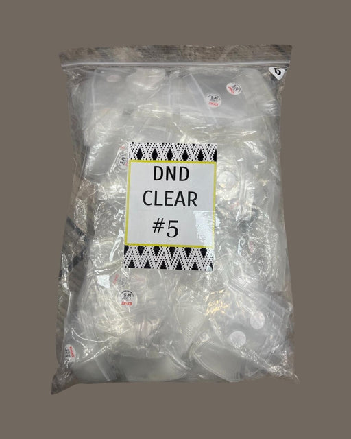 DND Clear Tips #05 (BIG BAG), 100 bags/pack, 98888 OK1110LK