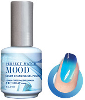 LeChat Perfect Match Mood Color Changing Gel Polish, Color List in Note, 0.5oz, 000