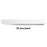 Cre8tion Nail File Regular White Sand, Grit 180/180, CASE (Pk: 50 pcs/pack, 30 packs/case)