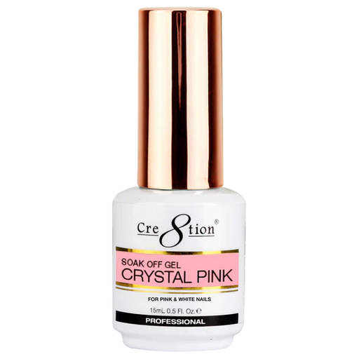 Cre8tion Crystal Gel, Pink, 09618, 0.5oz KK