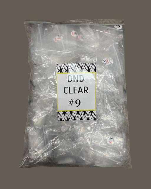DND Clear Tips #09 (BIG BAG), 100 bags/pack, 98892 OK1110LK
