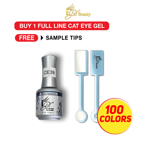 iGel Cat eye Full Line 100 Colors. Buy 01 Full Line Free Sample Tips