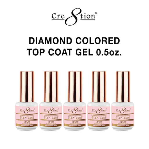 Cre8tion Diamond Top Coat No Wipe, 16oz, Buy 01 DIAMOND TOP COAT REFILL 16oz Free 06 BOTTLES 0.5oz.