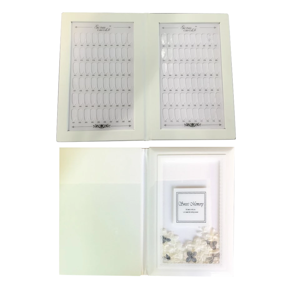 Cre8tion 120 Tips Color Display Book, PMMA Material, JJPB 006, 30pcs./case, 10335 OK1009VD
