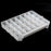 Cre8tion White Plastic Organize Box, 10381 (Packing: 24 pcs/case) OK0607MD