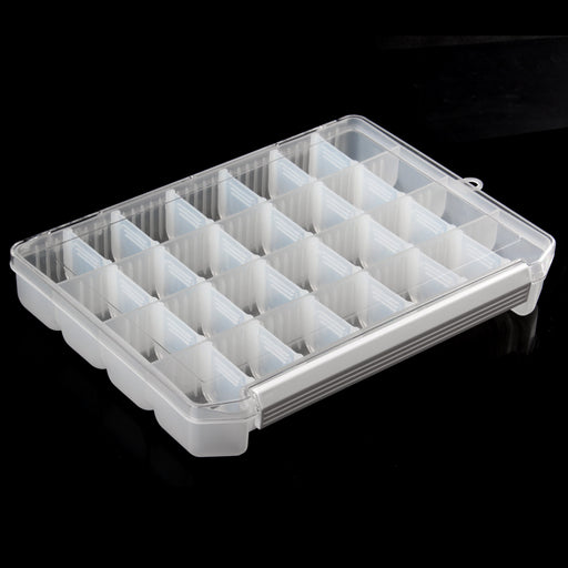 Cre8tion White Plastic Organize Box, 10381 (Packing: 24 pcs/case) OK0607MD