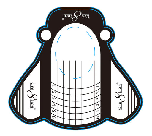 Cre8tion PVC Clear Nail Form (Pk: 500 pcs/roll)