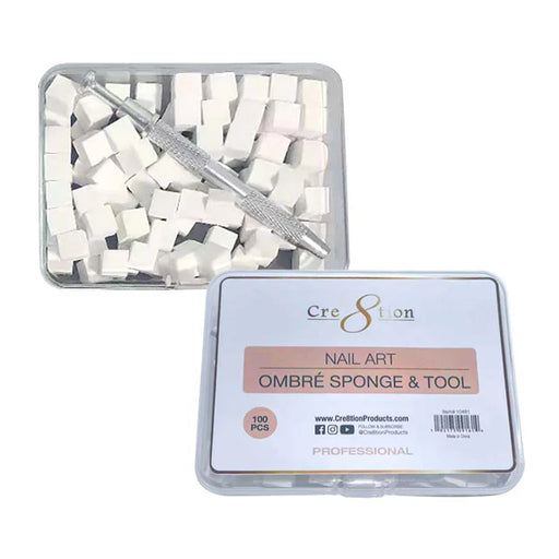 Cre8tion Ombre Sponge & Tool (Pk: 100 pcs/box)