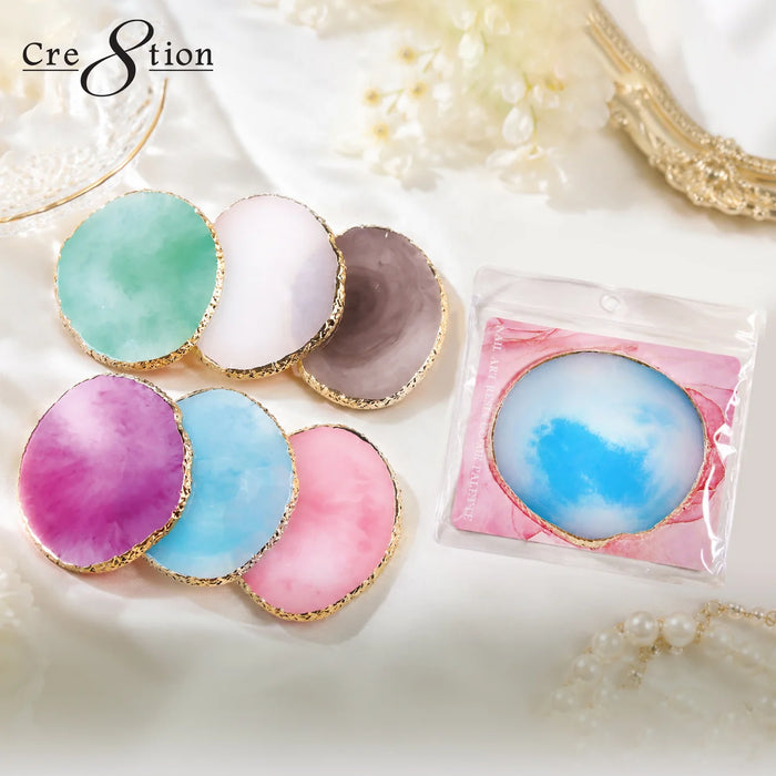 Cre8tion Nail Art Palette, Round Shaped (Pk: 240 pcs/case)