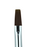 Cre8tion Synthetic Dark Brown Hair Gel Brush - Square, #10 (Pk: 5 pcs/pack)