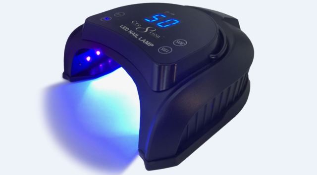 Cre8tion CORDLESS ((Khong Day)) Rechargable 48W Signature LED/UV Lamp, BLACK