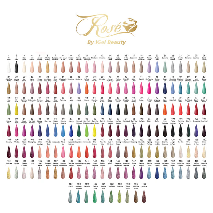 iGel Duo Rose New Collection 166 Colors 000