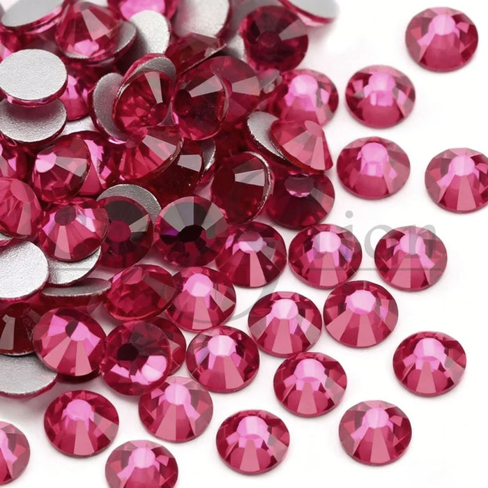 Cre8tion Rhinestone Nail Art - Rose (Pk: 80 pcs/pack)