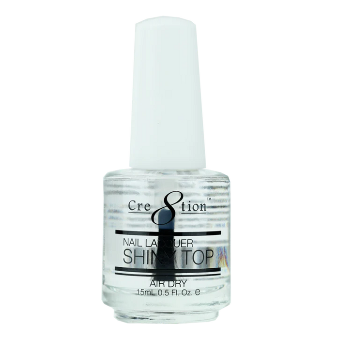 Cre8tion Nail Lacquer - Shiny Top Air Dry 0.5oz (Pk: 288 pcs/case)