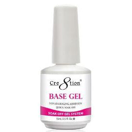 Cre8tion Non- Damaging Adhesion, Base Gel, 0.5oz KK