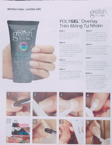 Gelish PolyGel, 1713009 Synthetic Brush Restorer, 4oz
