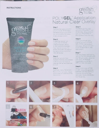 Gelish PolyGel, 1712005, Light Pink, 2oz