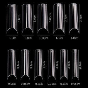 Cre8tion Special Shape - Clear Long Straight 11 (Pk: 550 pcs/box, 100 boxes/case)