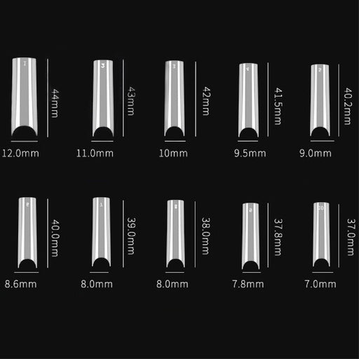 Cre8tion Special Shape - Natural Extra Long Straight 13 (Pk: 500 pcs/box, 100 boxes/case)