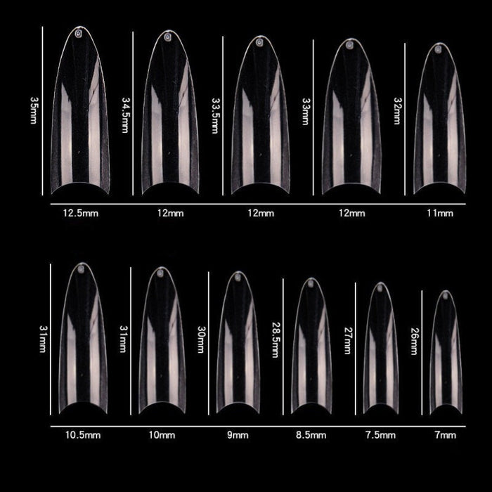 Cre8tion Special Shape - Clear Bullet 14 (Pk: 550 pcs/box, 100 boxes/case)