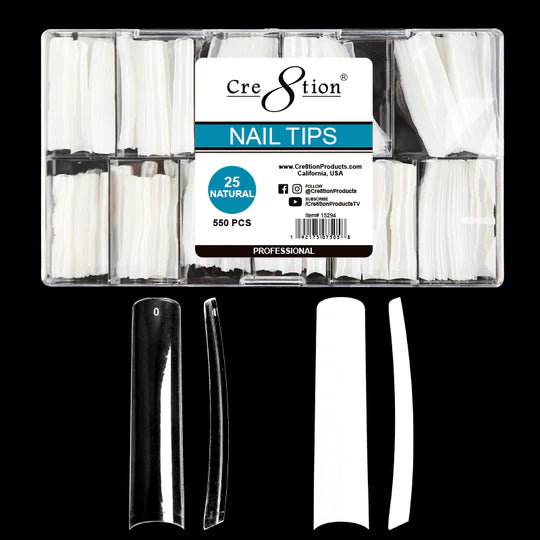 Cre8tion Special Shape - Natural, #25 (Pk: 550 pcs/box, 100 boxes/case)