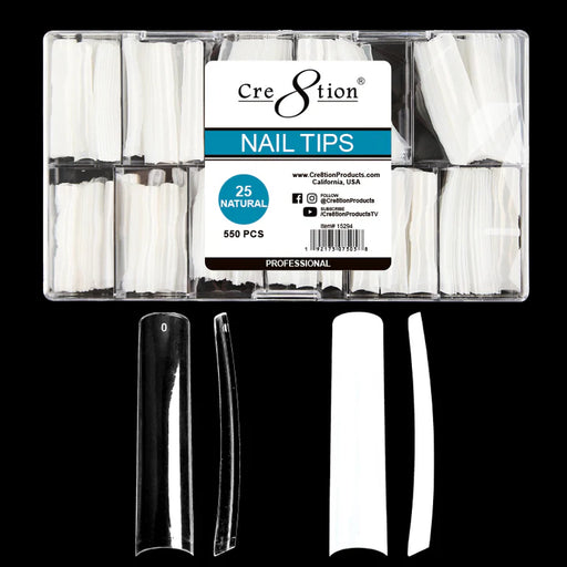 Cre8tion Special Shape, #25 Clear (Pk: 550 pcs/box, 100 boxes/case)