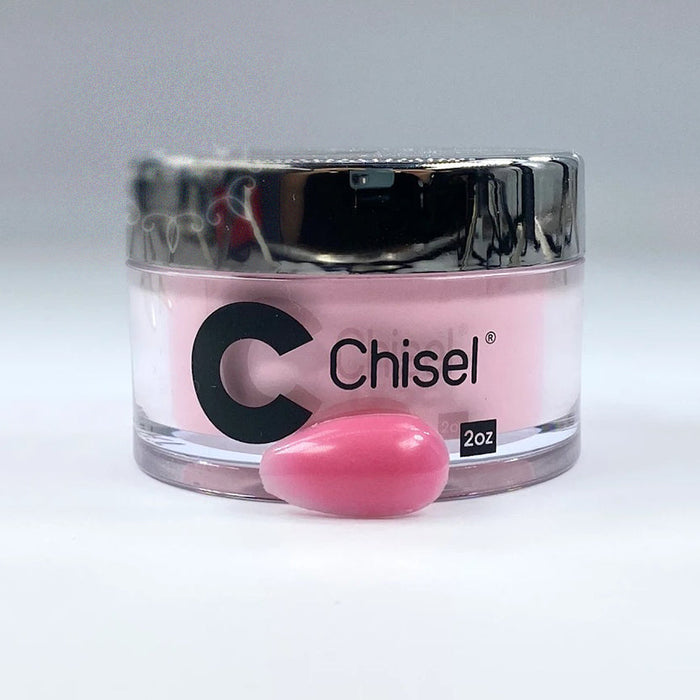 Chisel 2in1 Acrylic/Dipping Powder 2oz, Solid Collection, SOLID 165 (Barely Nude)