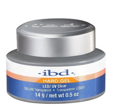 IBD Hard Gel LED/UV, CLEAR, 0.5oz, 61175