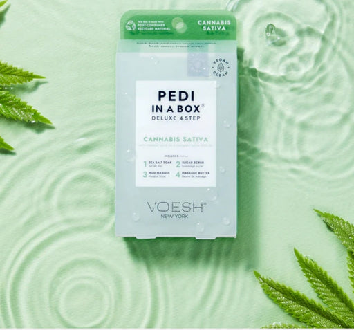 Voesh Pedi In A Deluxe Box 4 Step, CANNABIS SATIVA, CASE (Pk: 50 pcs/case)