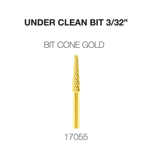Cre8tion Under Clean 3/32" Bit Cone Gold, 17055 OK0222VD