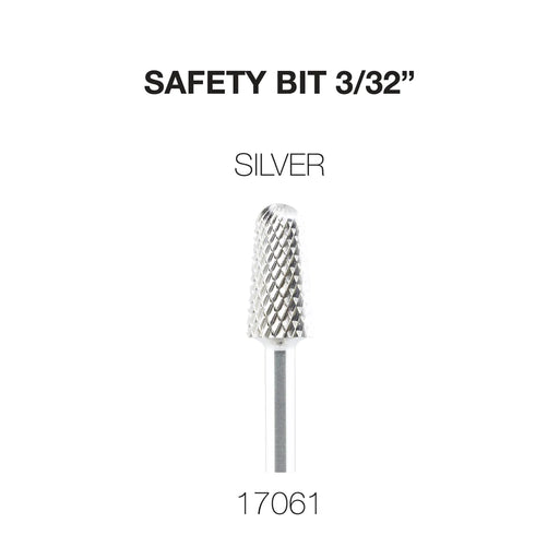 Cre8tion Carbide Safety, Bit 3/32, Silver