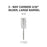 Cre8tion 3-Way Carbide Silver, Large Barrel C4X 3/32