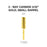 Cre8tion 3-Way Carbide Gold, Small CF 3/32