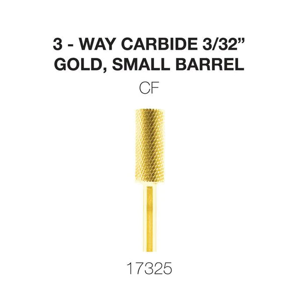 Cre8tion 3-way Carbide Gold, Small CF 3/32", 17325 OK0225VD