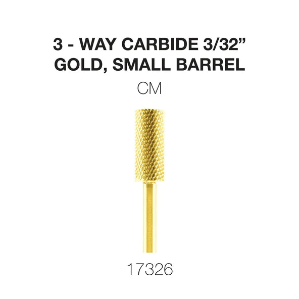 Cre8tion 3-way Carbide Gold, Small CM 3/32", 17326 OK0225VD