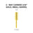 Cre8tion 3-Way Carbide Gold, Small Barrel CX 3/32
