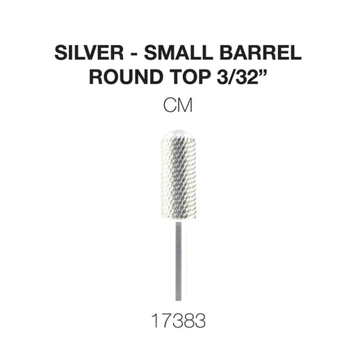 Cre8tion Carbide, Round Top Silver, Small, CM 3/32", 17383 OK0225VD