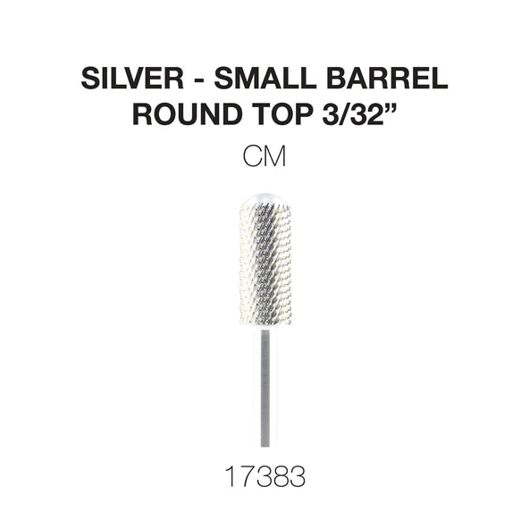 Cre8tion Carbide, Round Top Silver, Small, CM 3/32", 17383 OK0225VD