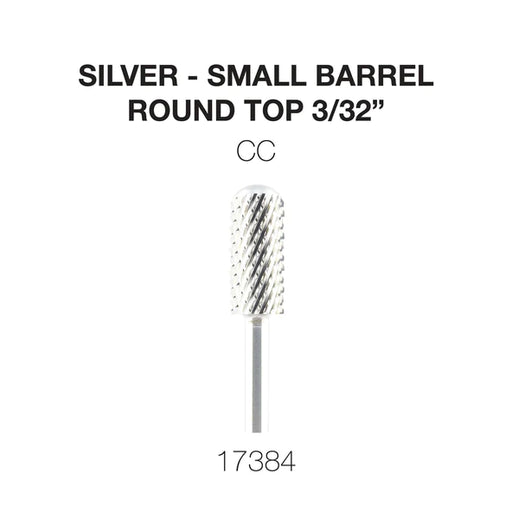 Cre8tion Carbide, Round Top Silver, Small, CC 3/32", 17384 OK0225VD