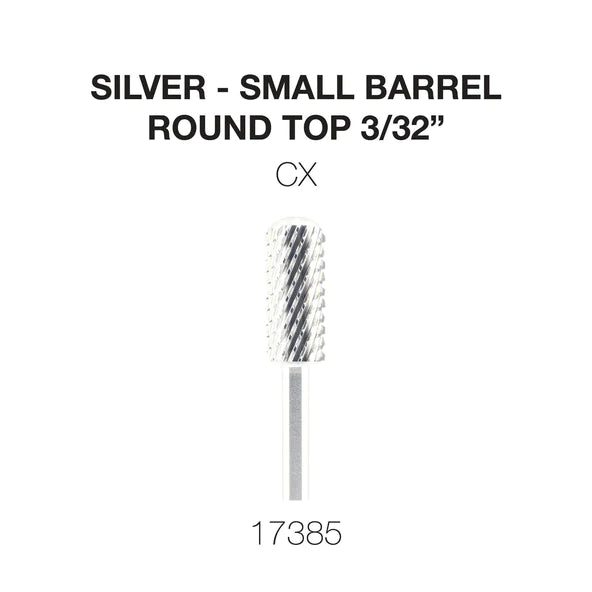 Cre8tion Carbide, Round Top Silver, Small, CX 3/32", 17385 OK0225VD