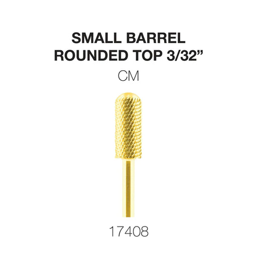 Cre8tion Carbide, Round Top Gold, Small Barrel, CM 3/32", 17408 OK0222VD